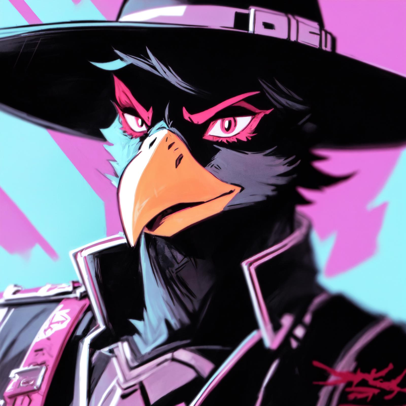 Anthro Birds LoRA image by Puffin