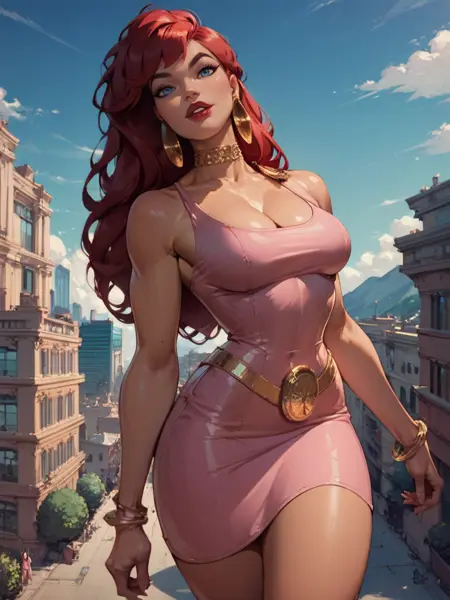 Giganta - Justice League Unlimited - DC Animated PonyXL