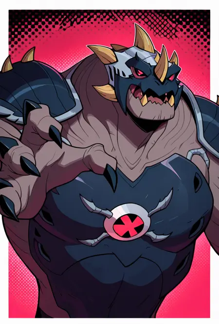 Ultimate Humungousaur -- Ben 10 Omniverse (chaquetrix support) Illust + Noob