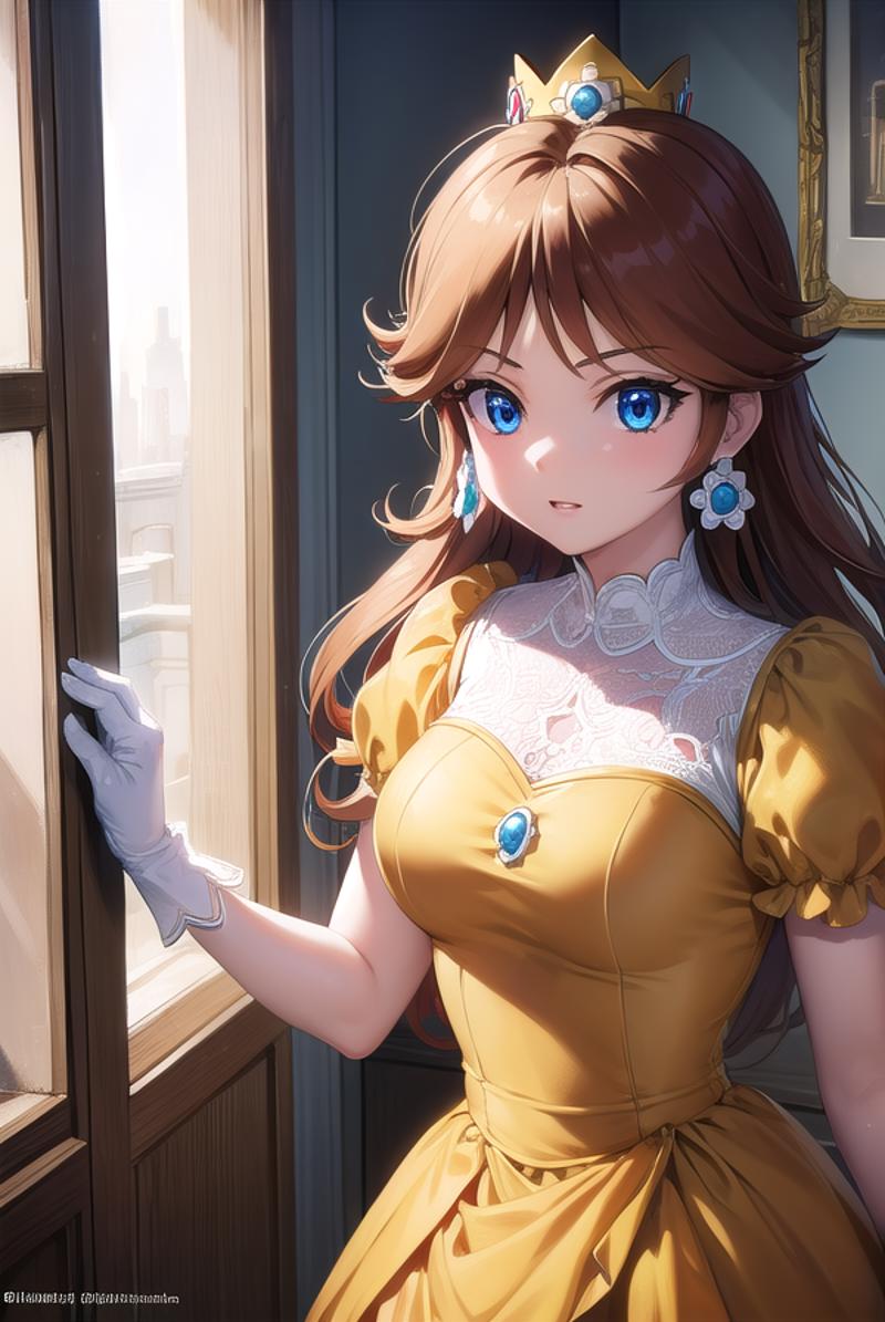 Princess Daisy (デイジー姫) - Super Mario Bros - COMMISSION image by nochekaiser881