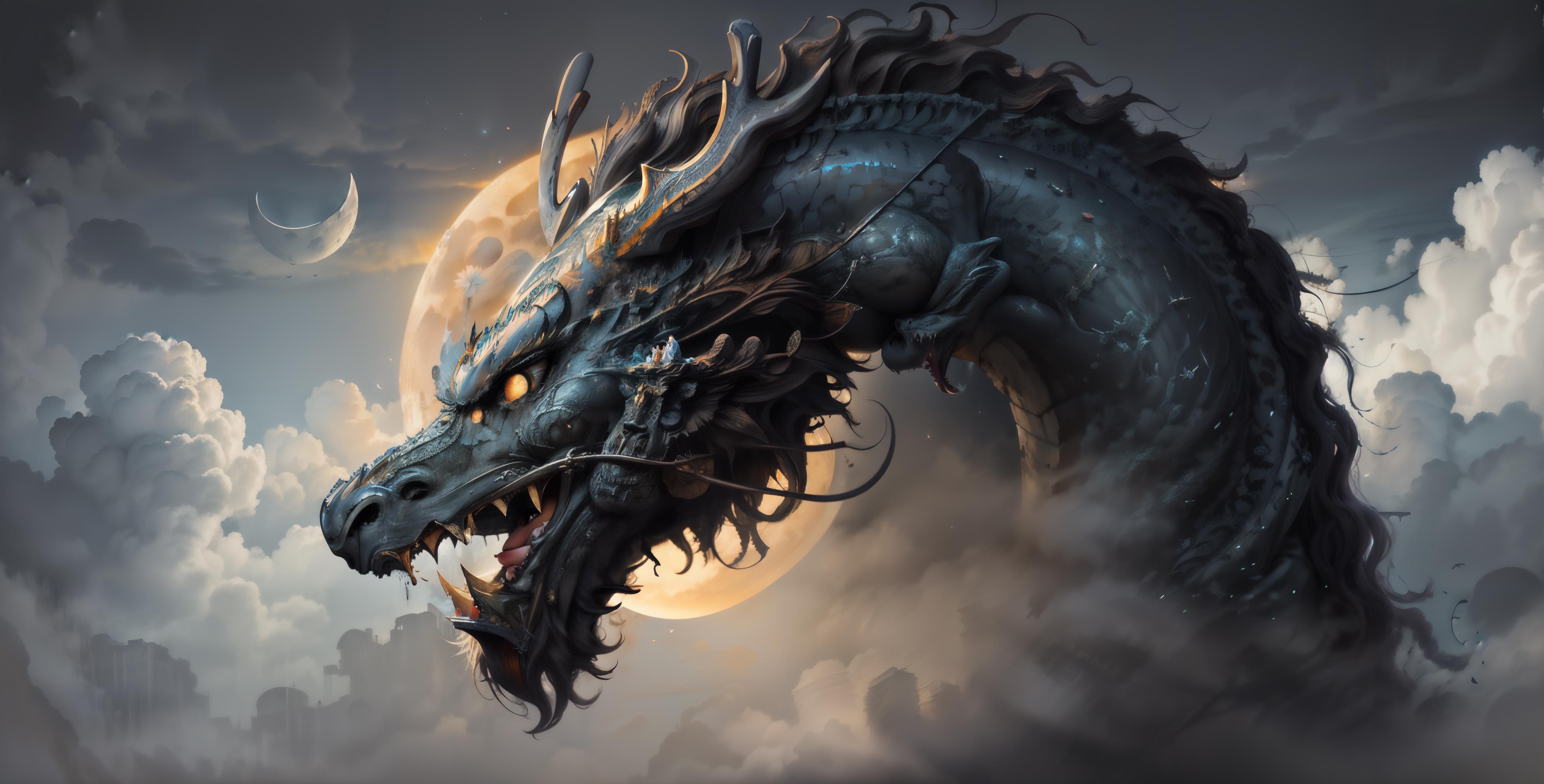 concept Loong(china dragon\eastern dragon)中国龙 image by Taintedcoil2