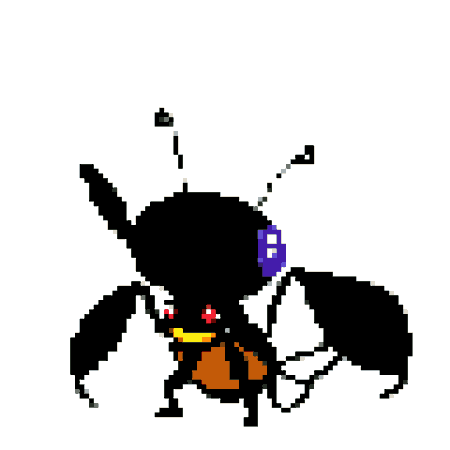 <lora:Pokemon_Sprites_V1:0.8> housefly, insect, bug, imp, demon, pixel art, 2d, pokemon, bw front sprite, frontsprite, solo, white background