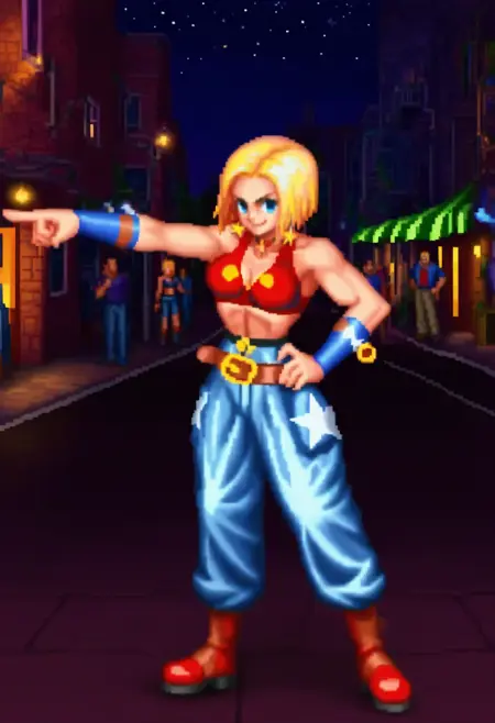 ブルー・マリー:餓狼伝説3/Blue Mary:Fatal Fury 3 +Style
