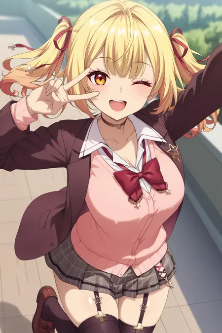 Hoshikawa Sara 星川サラ 制服 / Nijisanji にじさんじ