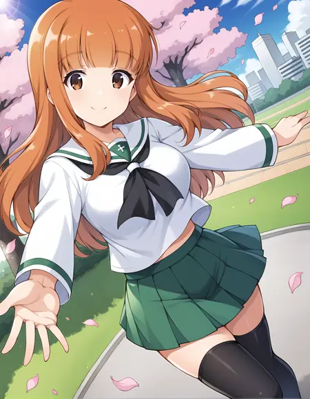 [Request] Saori Takebe (Girls und Panzer) / SDXL Pony Diffusion