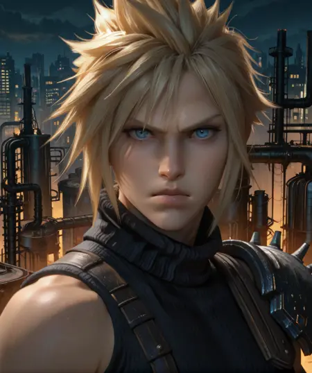 Cloud - Final Fantasy 7R (FemBy-nsfw)