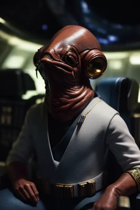 Admiral Ackbar (Mon Calamari) - Star Wars