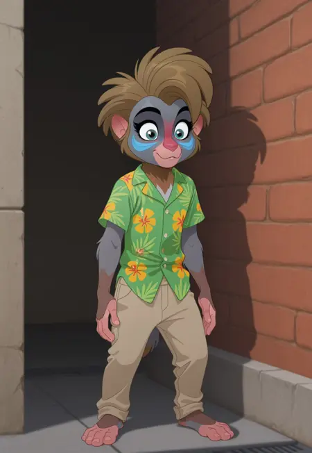 Lion Guard - Makini (Mandrill) - Illustrious