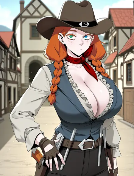 Webtoon Character) Rebecca Bernstein[highnoon] / 레베카 번스타인[하이 눈] (Hero Killer / 히어로 킬러)