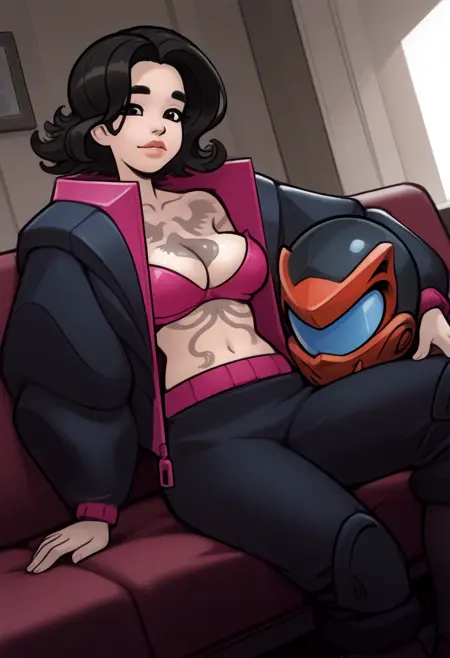 Biker: Space Rescue Code Pink