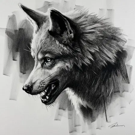 Charcoal Drawings [FLUX]