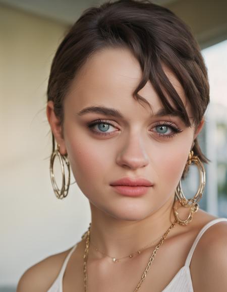 analog photo, joey king, close-up, sharp, natural lighting