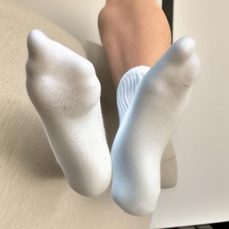 White Gay Socks V1