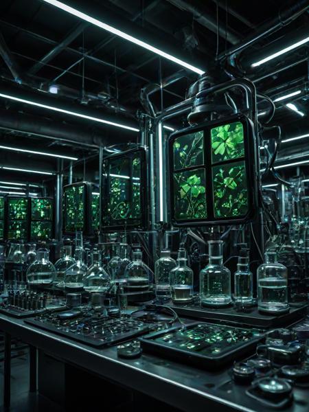 , (embedding:Smooth_Quality:1), ShamrockWorld, A high-tech laboratory filled with glowing, transparent screens and metallic surfaces.,
<lora:4steps wai-2Rectified-V140:1.0000000000000002> <lora:Smooth_Booster_v3:0.20000000000000004> <lora:illustriousXLv01_stabilizer_v1.185c:0.20000000000000004> <lora:ShamrockWorld_IXL:1.0>