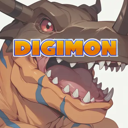 CHARACTERS: DIGIMON [PONY XL | INDIGO XL]