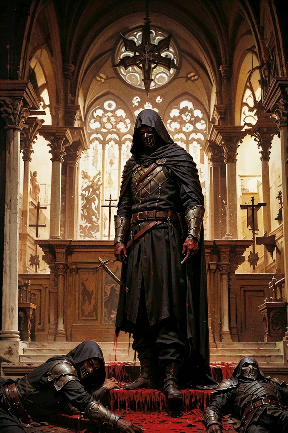 Assassin and warrior----Oil painting version image by norfleetzzc