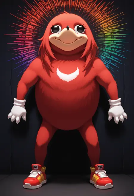 Ugandan Knuckles (Meme) (Character) for Illustrious