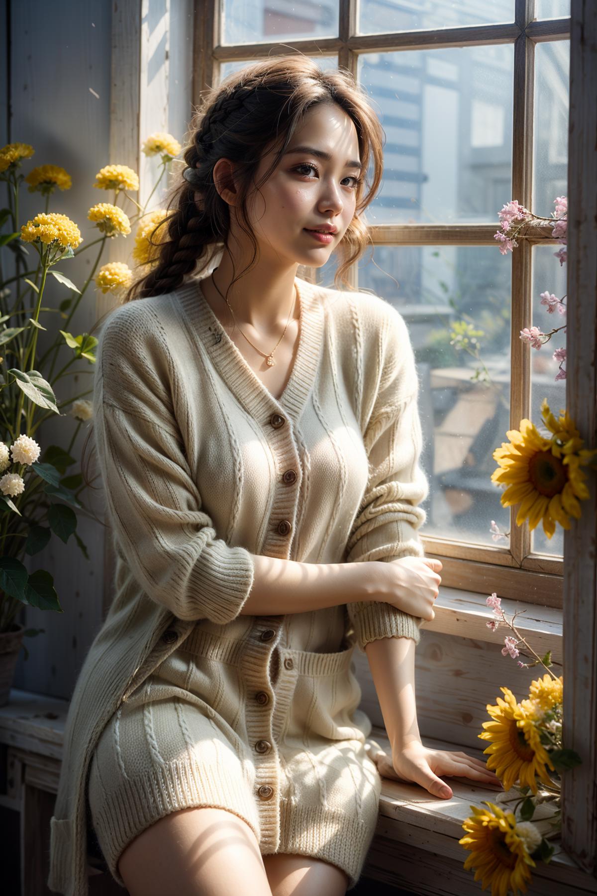 windowsill花窗若 image by feetie