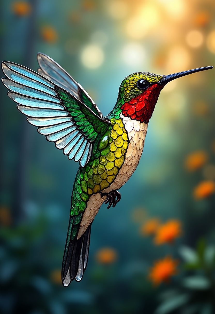 Crystal Hummingbird