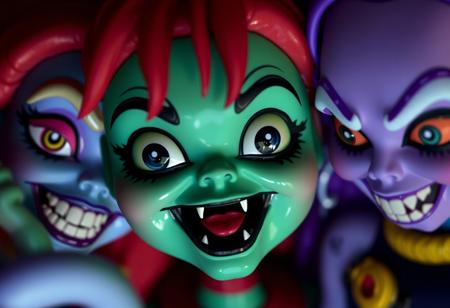 bratz icky skin dungeon nightmare chamber close faces