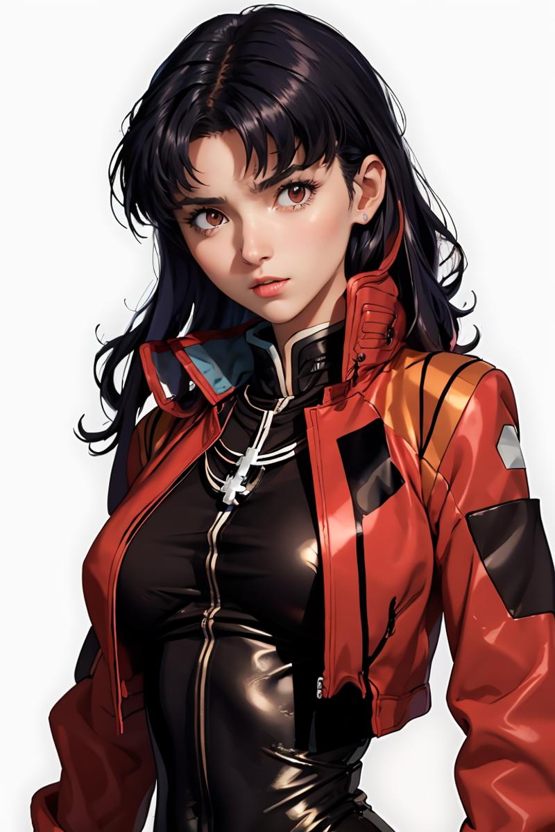 Misato Katsuragi - Red Jacket │Neon Genesis Evangelion image by MarkWar