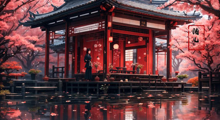 masterpiece, best quality, 8k,
1girl, upper body
cherry blossomseast asian architecturepetalspotted plantreflectionred flowerwater
chinese clotheswide shotautumn leaves
<lora:indoor_20230827164629:0.8>