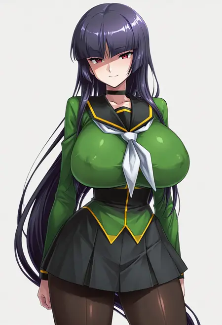 Gosya School Uniform Model - Taimanin RPGX [ Pony / Illustrious ]