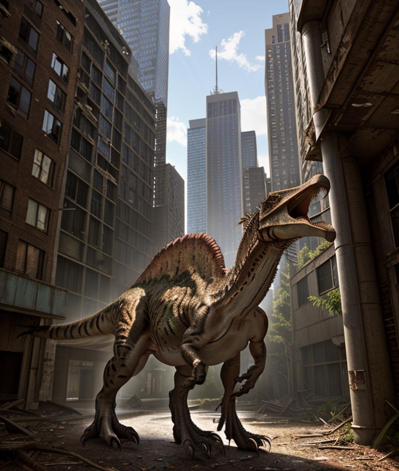Spinosaurus image by zerokool