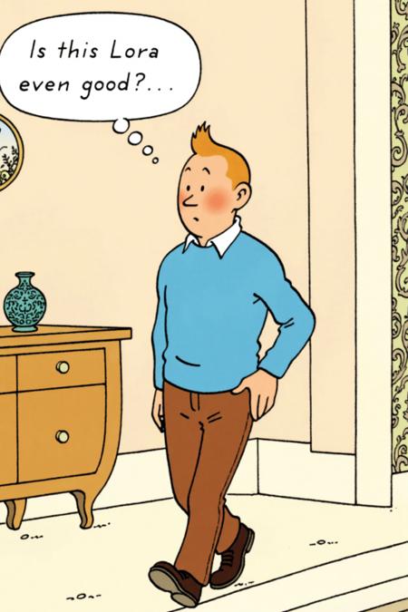 Tintin comic style v1.0