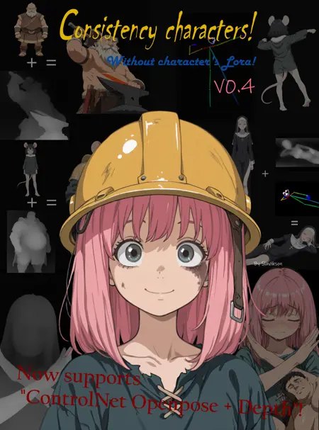 Сonsistency characters | Generate characters only by image and prompt, without character's Lora! | IL\NoobAI Edit