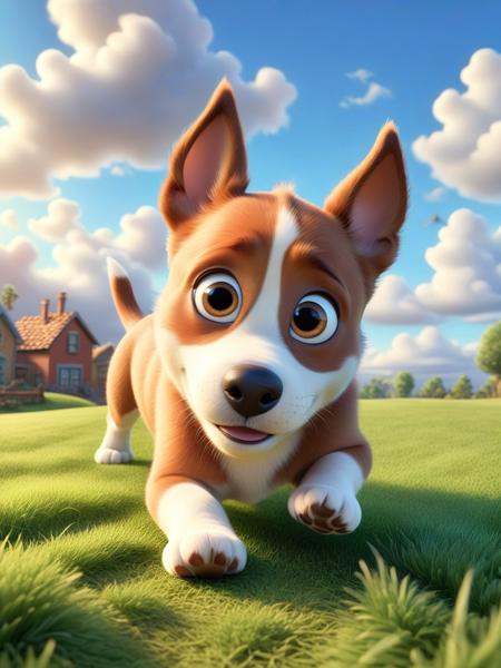 Pixar皮克斯卡通风格 SDXL