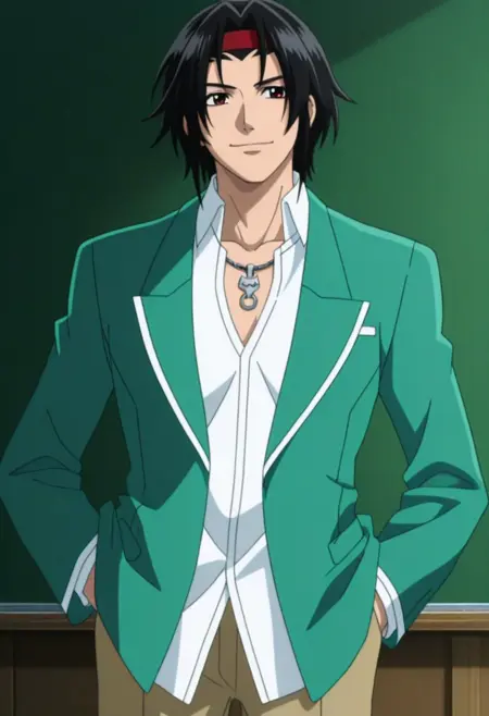 Ginei "Gin" Morioka from Rosario + Vampire