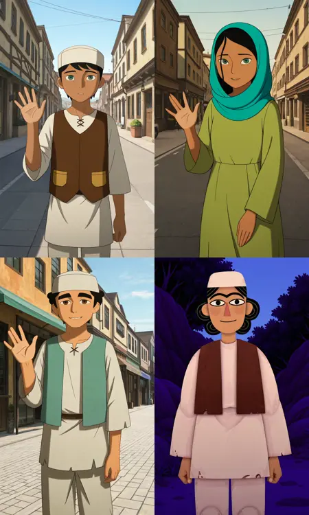 Breadwinner Characters