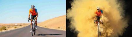 Creative Effects & Design LoRA Pack (In Context LORA) sandstorm-effect