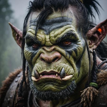 <lora:PacificNorthwest:1.3>PacificNorthwest, orc portrait, orc tribe, misty, depth of field, haze, halation, Photorealistic, Hyperrealistic, Hyperdetailed, gloom, realistic
