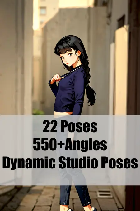 Dynamic Studio Pose