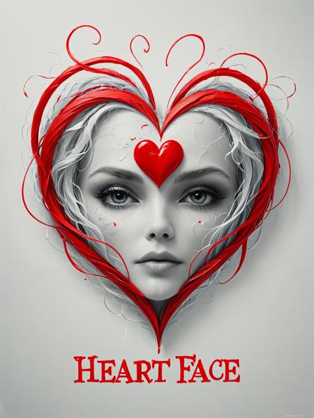 Heart Face - CE - SDXL & Flux V01 - SDXL