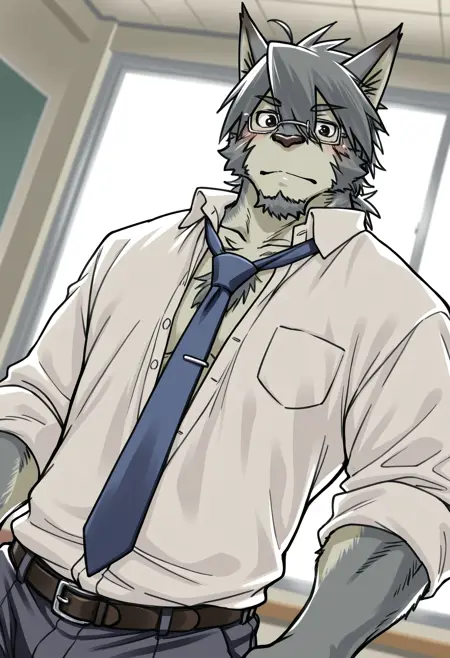 Mitsuhisa Aotsuki (Morenatsu) | Мицухиса Аоцуки (Моренацу) [Pony / Illustrious]