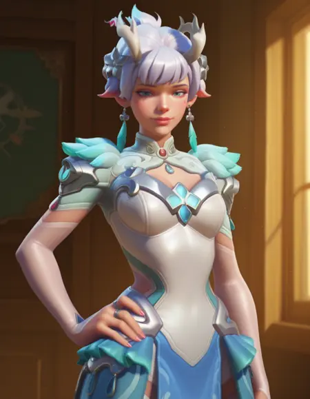 Bai´Ze Kiriko Skin (Pony & Illustrious)