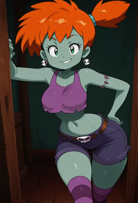 MistyTops: Cerulean Zombie | カスミ (Pokemon) [Illustrious]