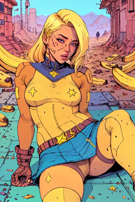 Josan Gonzalez aka Deathburger - LoRA Style