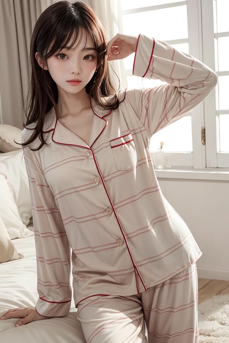 simple pajamas lora - 简单女性睡衣 image by aji1