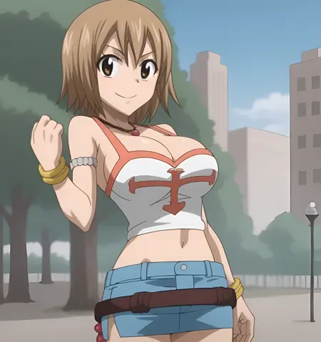 Elie - Fairy Tail OVA 6 Style