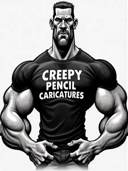 CREEPY PENCIL - Caricatures for FLUX