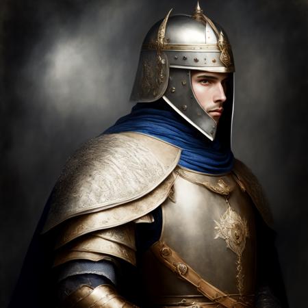 photo, a portrait of an ascendent knight (AscendentPortrait style:1)  <lora:djzAscendentPortrait:0.8>