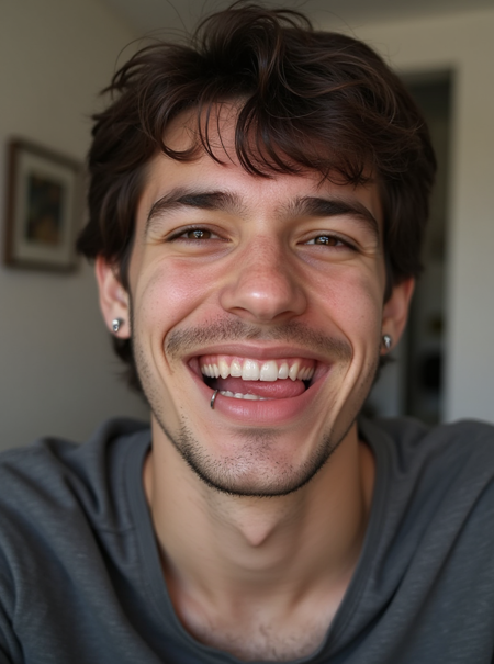 NosePiercing [Face Piercings] - Flux Lip Ring Left v1.0