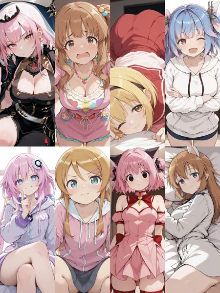 [Danbooru]female character tag and related tags_女性キャラタグ+関連タグリスト