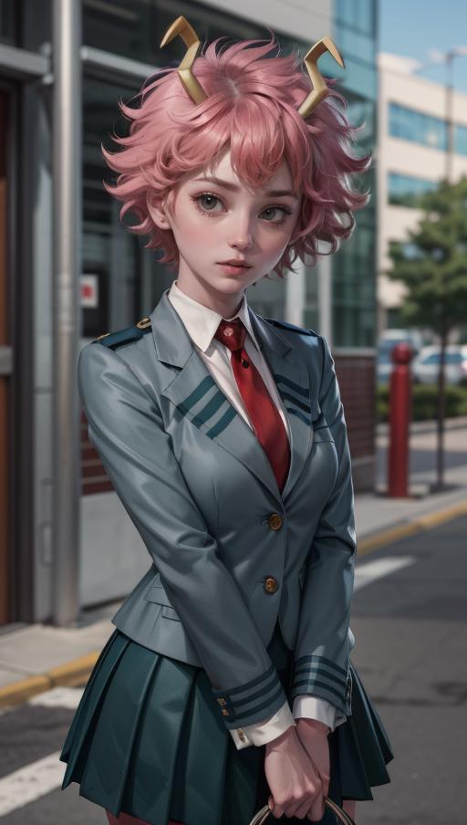 Ashido Mina 芦戸三奈 / My Hero Academia image by _YORU_