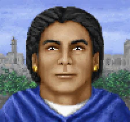 cinematic still Original HoMM2 style portrait of a male knight with short, dark hair. The subject has a neutral expression with brown eyes and a small scar on the right cheek. He is wearing a blue cloak with a gold clasp, purple medieval garment under white shirt, and a single gold earring in the left ear. The background features a medieval cityscape with buildings and a clear blue sky, rendered in the same pixel art style . emotional, harmonious, vignette, 4k epic detailed, shot on kodak, 35mm photo, sharp focus, high budget, cinemascope, moody, epic, gorgeous, film grain, grainy, Original HoMM2 style portrait of a male knight with short, dark hair. The subject has a neutral expression with brown eyes and a small scar on the right cheek. He is wearing a blue cloak with a gold clasp, purple medieval garment under white shirt, and a single gold earring in the left ear. The background features a medieval cityscape with buildings and a clear blue sky, rendered in the same pixel art style, highly detailed, advanced cinematic, ambient light, dynamic, sharp focus, depicted colors, intricate, innocent, coherent, vibrant, expressive, very inspirational, original composition, professional, winning, full color, fine detail, extremely stylish, creative, inspiring, beautiful, epic, stunning, gorgeous, amazing, breathtaking artistic, cool