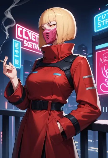 [IllustriousXL v0.1] Kiwi | Cyberpunk: Edgerunners